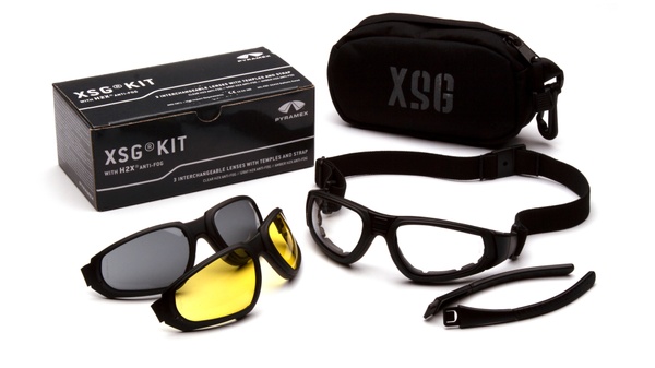 Захисні окуляри Pyramex XSG Kit Anti-Fog, змінні лінзи фото