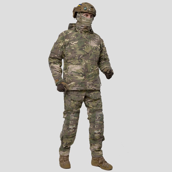 Комплект штурмові штани + куртка. Демісезон UATAC GEN 5.2 Multicam FOREST (Ліс) L фото
