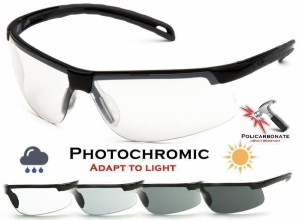 Окуляри фотохромні Pyramex Ever-Lite Photochromic (clear), прозорі фотохромні фото