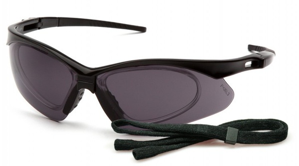 Захисні окуляри Pyramex PMXtreme RX (gray) Anti-Fog, сірі із вставкою під діоптрії фото