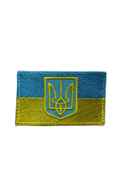 Шеврон-патч флаг с гербом на липучке INSHE-011 фото