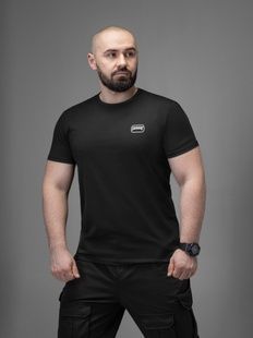 Футболка Core черная BEZET фото