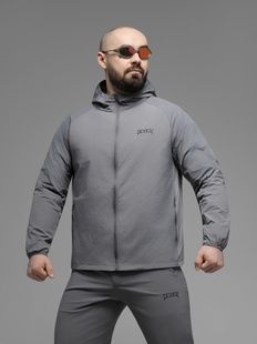 Куртка ветровка BEZET Solguard UV 100 серый фото
