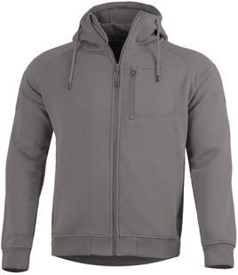 Мужская повседневная флисовая кофта Leonidas 2.0 Tactical Sweater Wolf серая Pentagon фото