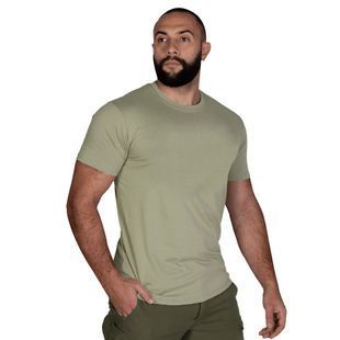 Мужская футболка Bavovna хаки Camotec фото