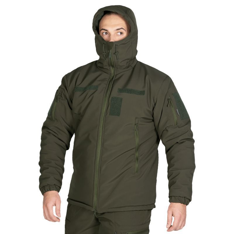 Демисезонная тактическая куртка Softshell Cyclone олива Camotec фото