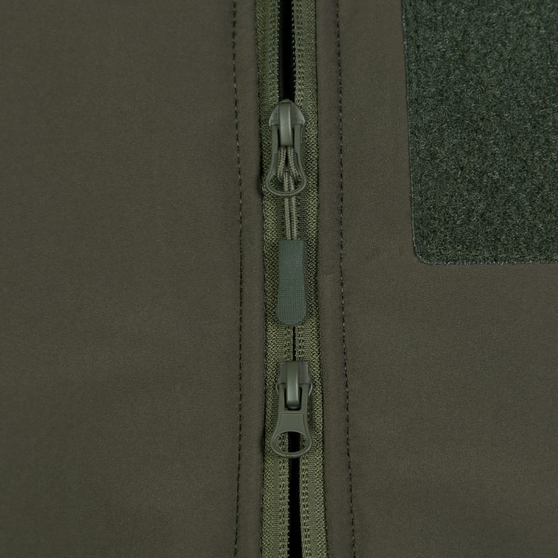 Демисезонная тактическая куртка Softshell Cyclone олива Camotec фото