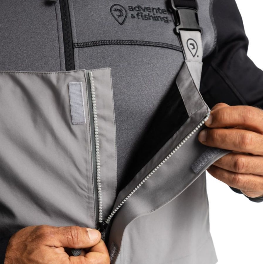Штани Adventer & fishing Membrane Pants S Titanium/black фото