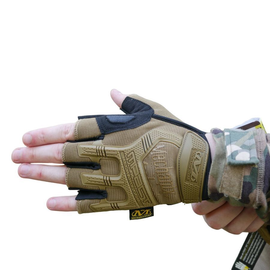Безпалі рукавиці койот Mechanix MXK-2 фото