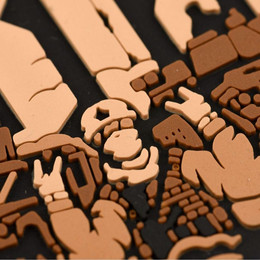 Шеврон Двіж (Койот) фото Шеврон Двіж (Койот) фото