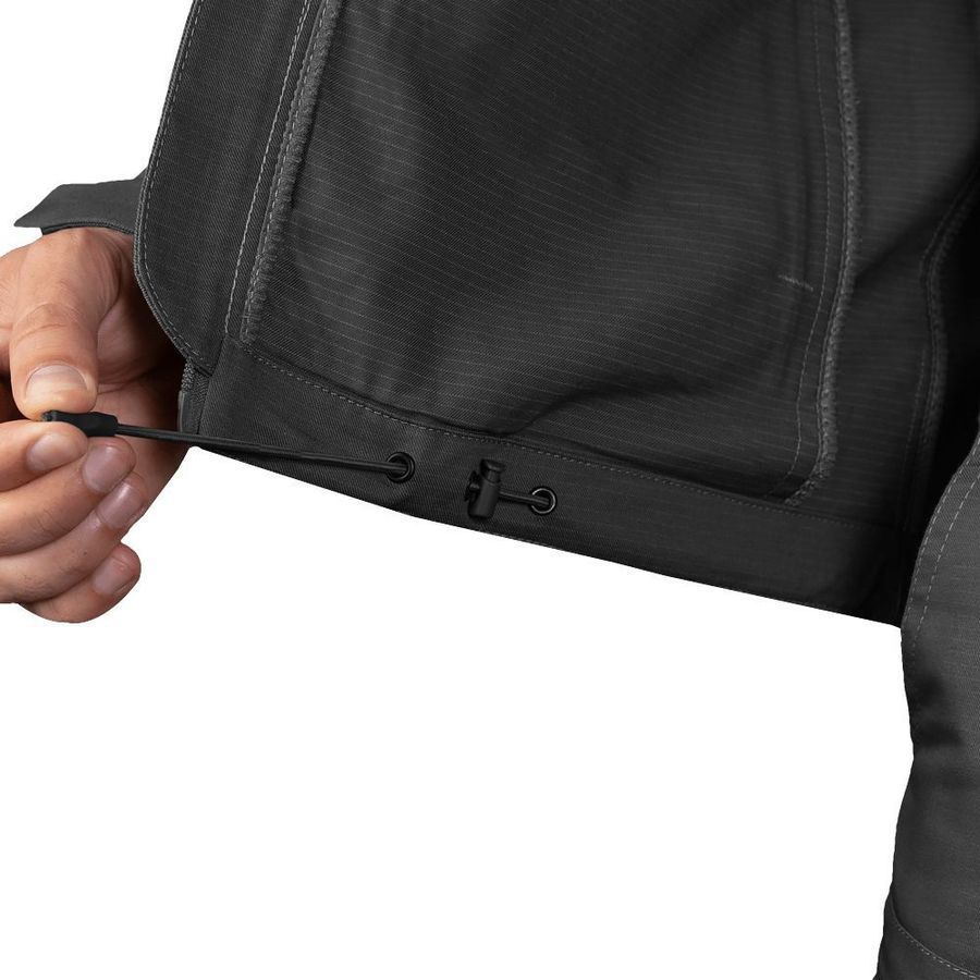 Демисезонный мужской военный костюм Stalker. Twill черный Camotec фото