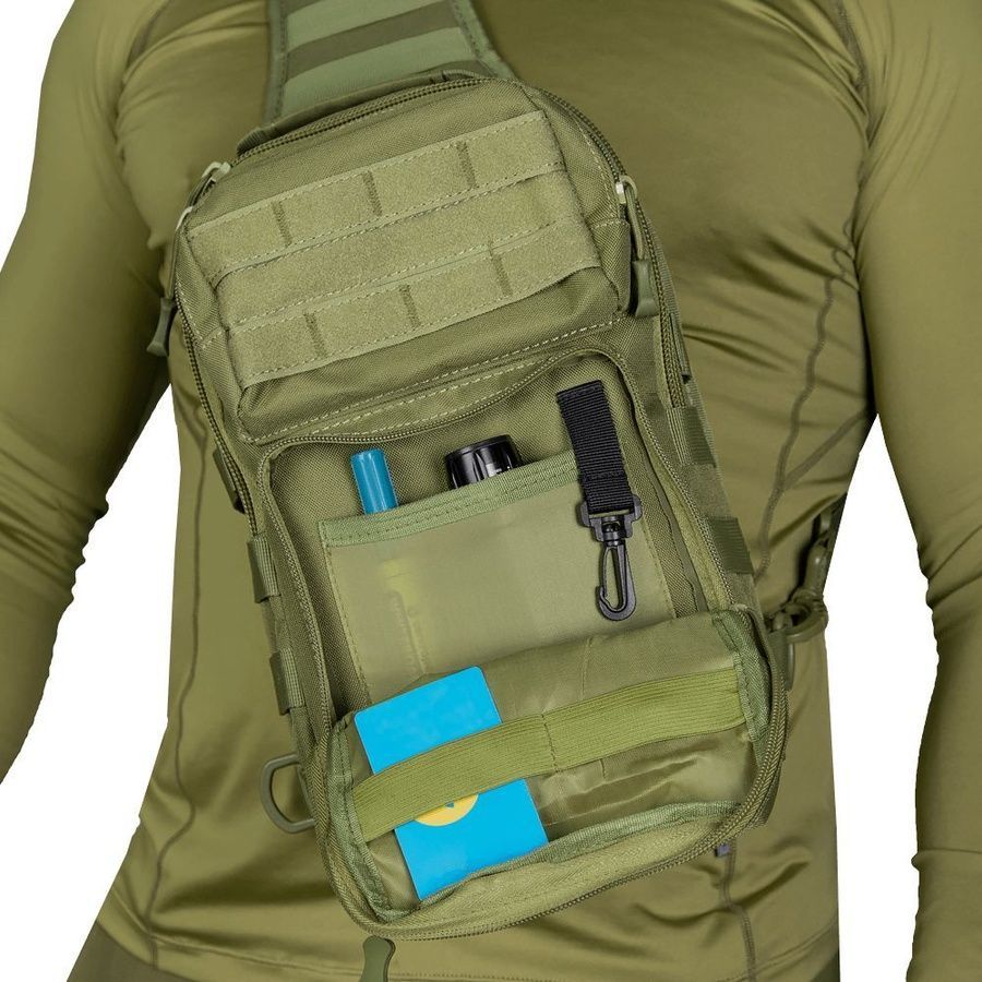 Сумка COB Sling Олива фото