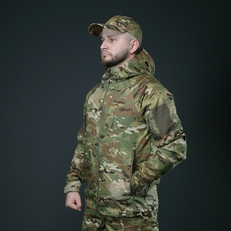Тактическая куртка Twill GEN I | Multicam | Летняя военная куртка без подкладки фото