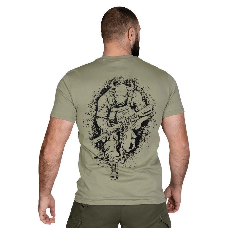 Футболка Bavovna Taurus хакі Camotec фото