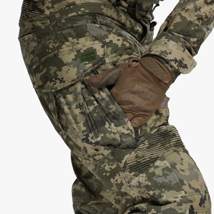 Комплект штурмової форми (Штани + Убакс) UATAC Gen 5.6 Піксель ММ14 | XXL фото