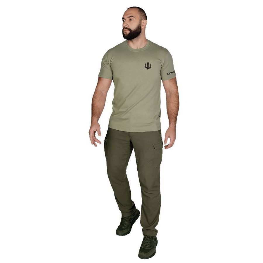 Футболка Bavovna Taurus хакі Camotec фото
