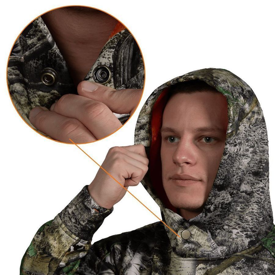 Охотничье худи Basic Sequoia/оранжевый Camotec фото