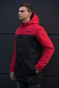 Зимова parka beZet'17 black red фото