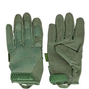 Рукавиці олива Mechanix фото