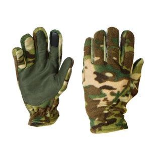 Перчатки Multicam флисовые зимние фото