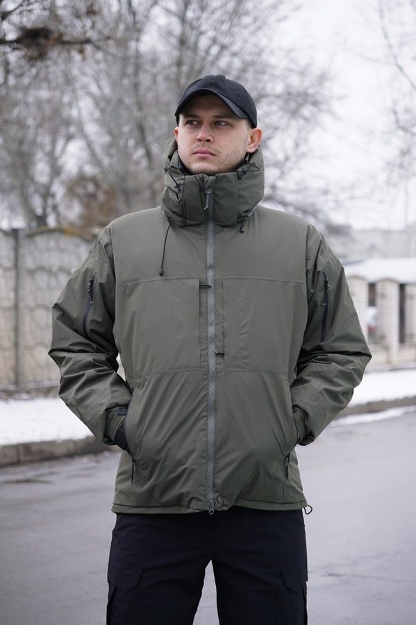 Зимняя утепленная тактическая куртка Archon Husky Extreme Еврозима (хаки) фото
