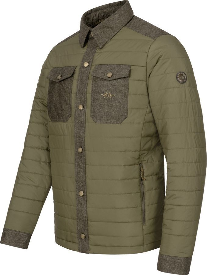 Куртка Blaser Active Outfits Insulated Shacket Ron 2XL Оливковий фото