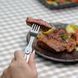 Набір столових приборів Roxon C1S 3 in1 (ложка, виделка, ніж), нержавіюча сталь фото 12