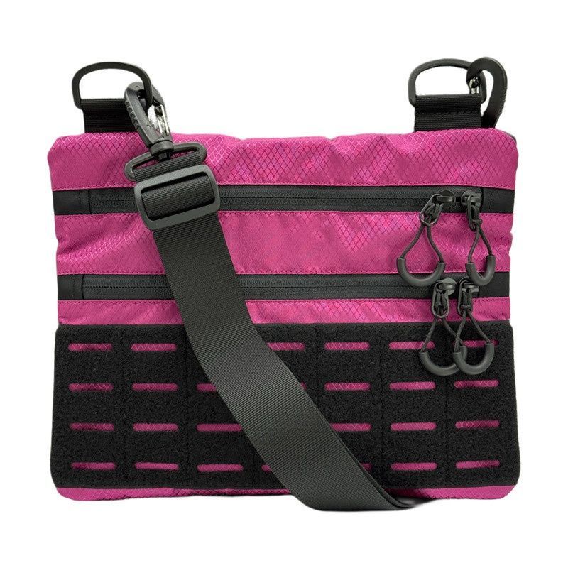 Тактическая мужская сумка через плечо RoKit Magenta M с MOLLE и панелью велкро фото