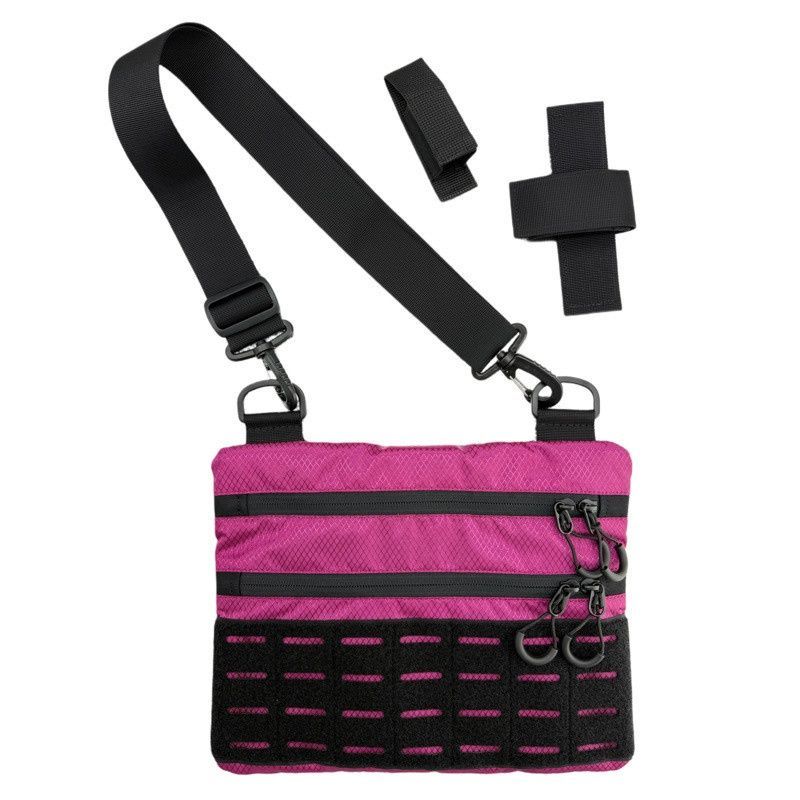 Тактическая мужская сумка через плечо RoKit Magenta M с MOLLE и панелью велкро фото