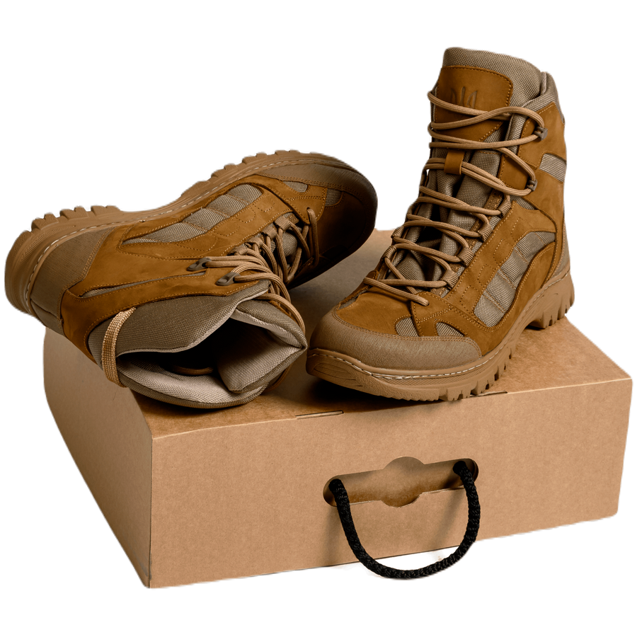 Берцы ботинки тактические койот (Низкие) VZ-00741 фото