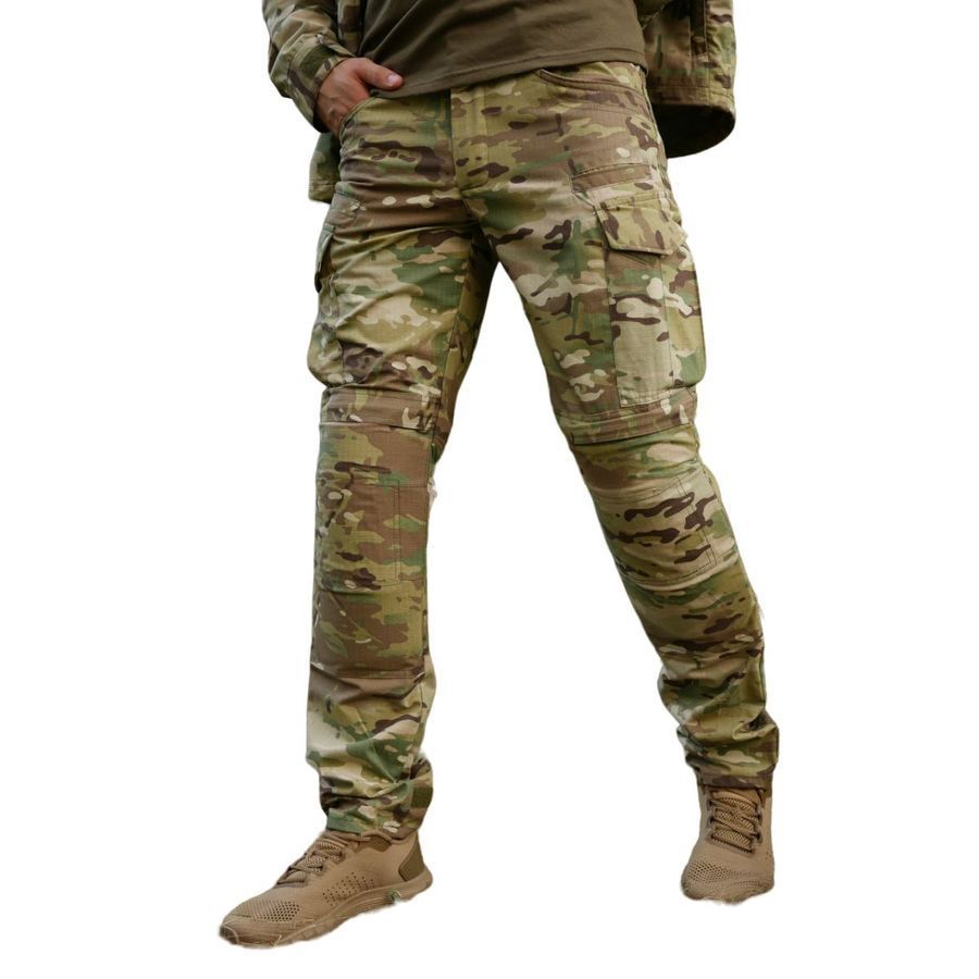 Демисезонный мужской военный костюм twill тактический штурмовой Multicam Kiborg фото