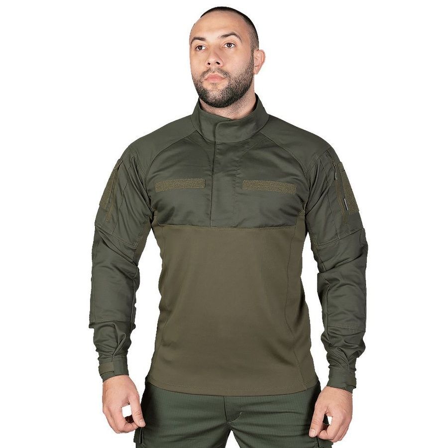 Тактическая рубашка Ubacs CM Blitz оливковая Camotec фото