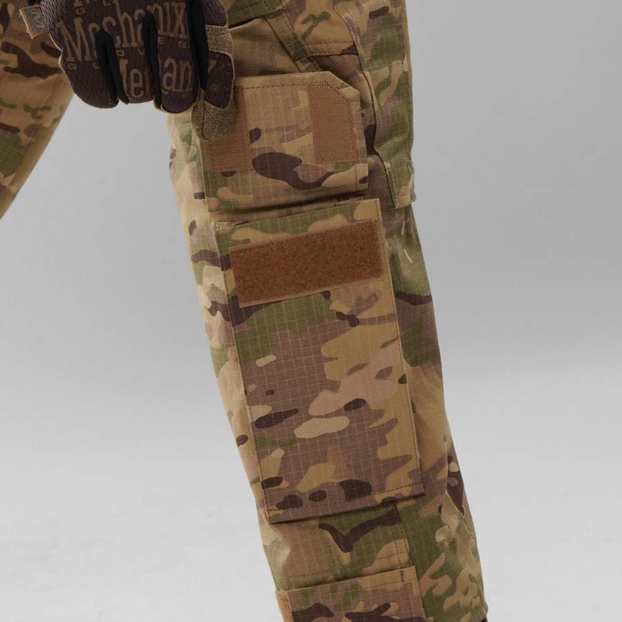 Комплект штурмовые штаны + убакс UATAC Gen 5.3 Multicam STEPPE (Степ) коричневий M фото