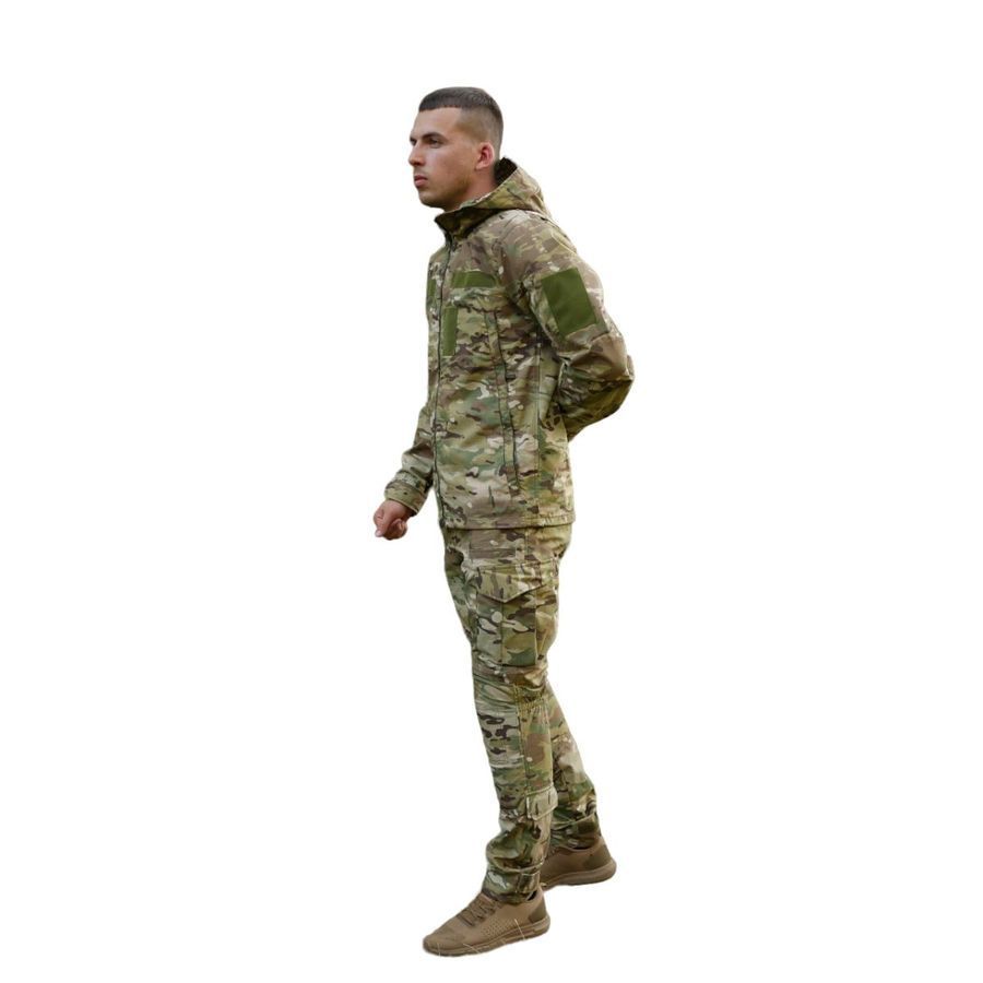 Демисезонный мужской военный костюм twill тактический штурмовой Multicam Kiborg фото