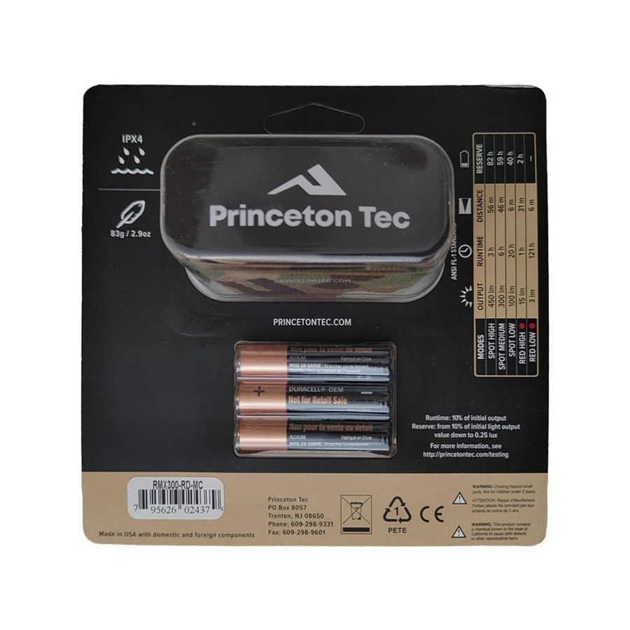 Ліхтар Princeton Tec Remix 450 Lumen Multicam фото