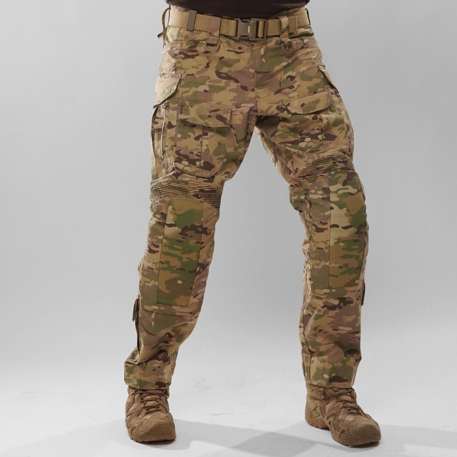 Комплект штурмові штани + убакс UATAC Gen 5.3 Multicam STEPPE (Степ) коричневий M фото