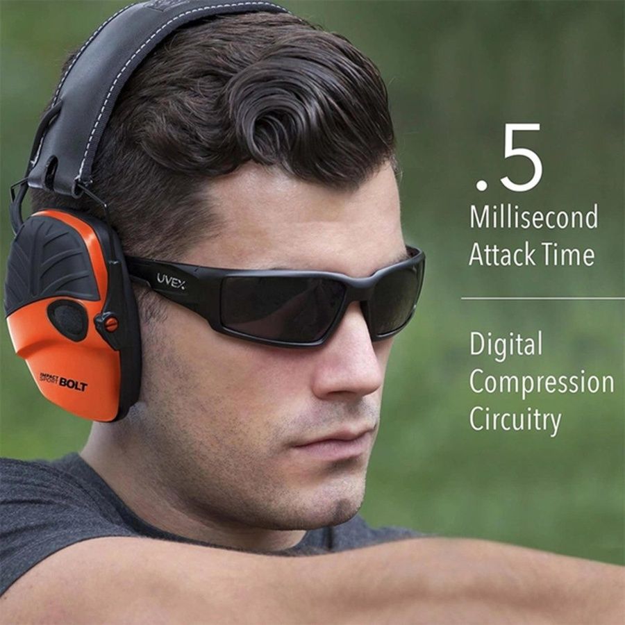 Активные защитные наушники Howard Leight Impact Sport BOLT R-02231 Orange фото