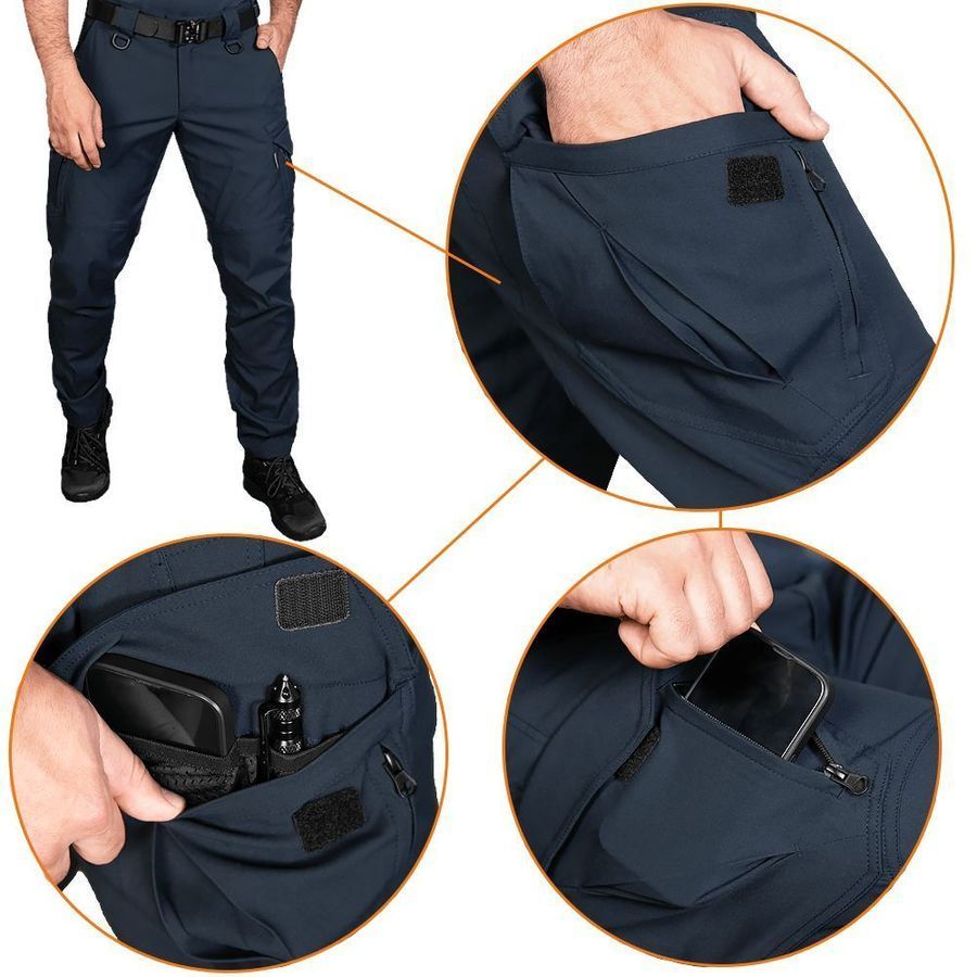 Військові демісезонні штани Герць ReadyFlex темно-сині Camotec фото