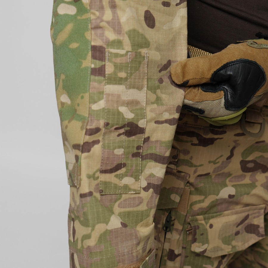 Комплект штурмовые штаны + убакс UATAC Gen 5.3 Multicam STEPPE (Степ) коричневий M фото