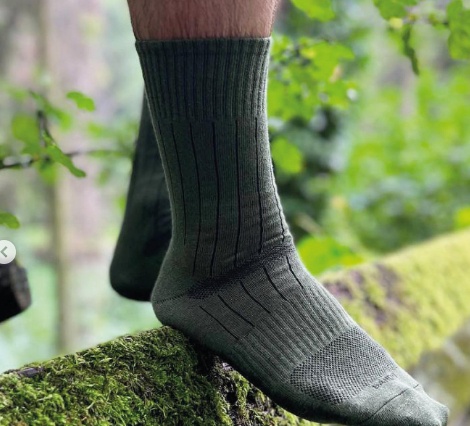 Тактичні зимові шкарпетки для ЗСУ зелені Bandit SH-00338-40 фото