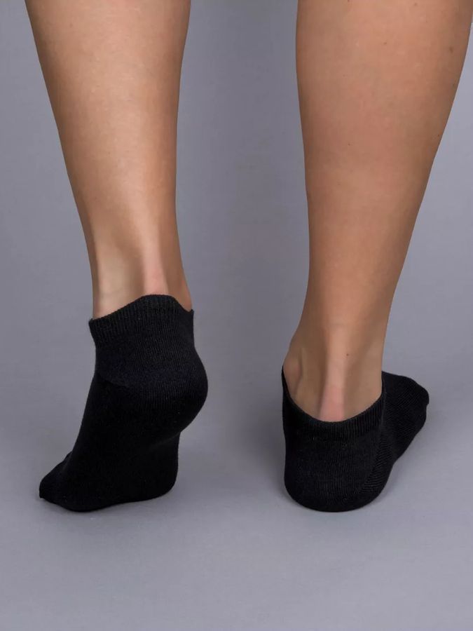 Носки низкие BEZET Basic черный, 39-45 фото