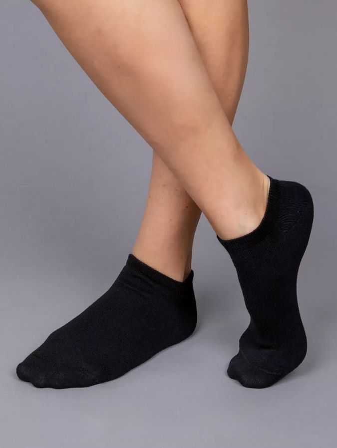 Носки низкие BEZET Basic черный, 39-45 фото
