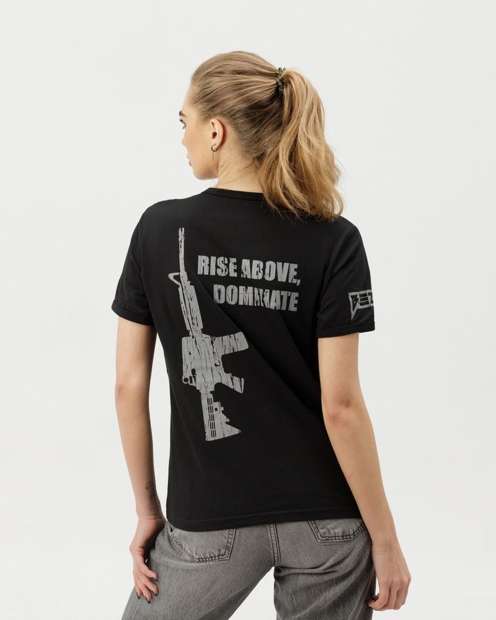 Футболка жіноча Commando чорна BEZET фото