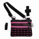 Тактична чоловіча сумка через плече RoKit Multicam Black Pink M із MOLLE та панеллю велкро фото 2