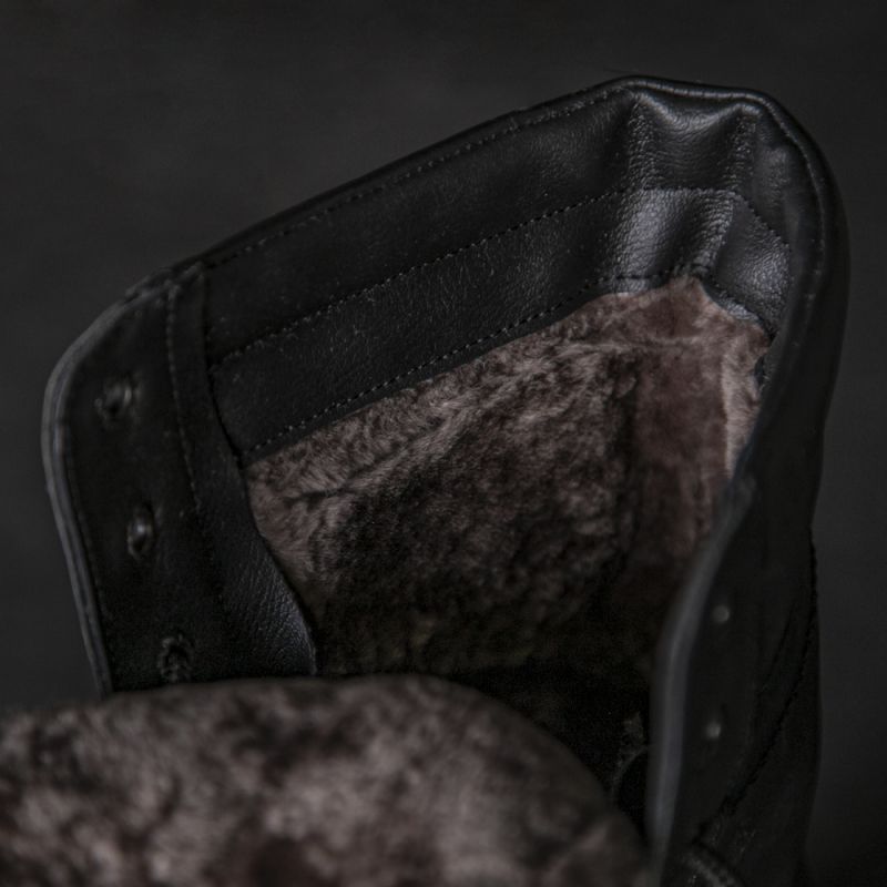 Берці LP Натуральне хутро Black фото