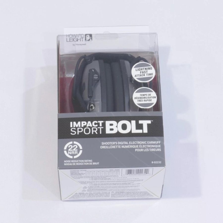 Активні захисні навушники Howard Leight Impact Sport BOLT R-02232 Gray фото