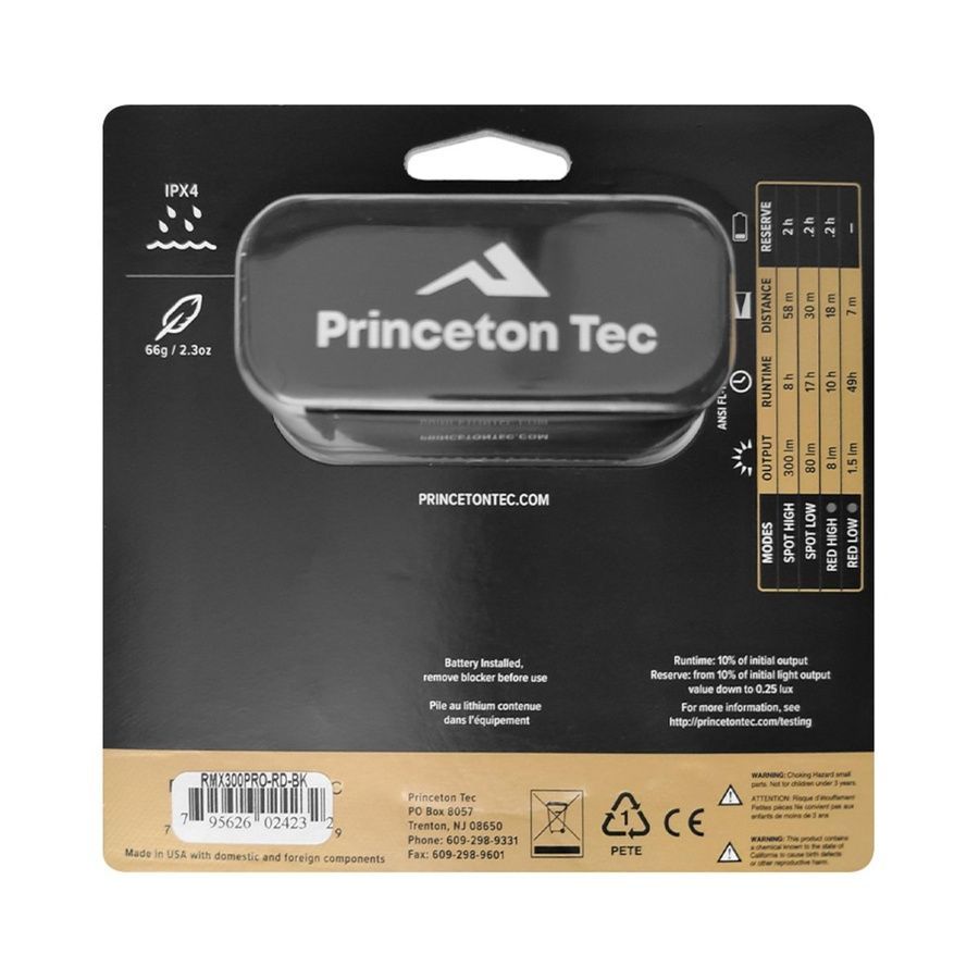 Ліхтар Princeton Tec Remix Pro 300 Lumen Black фото