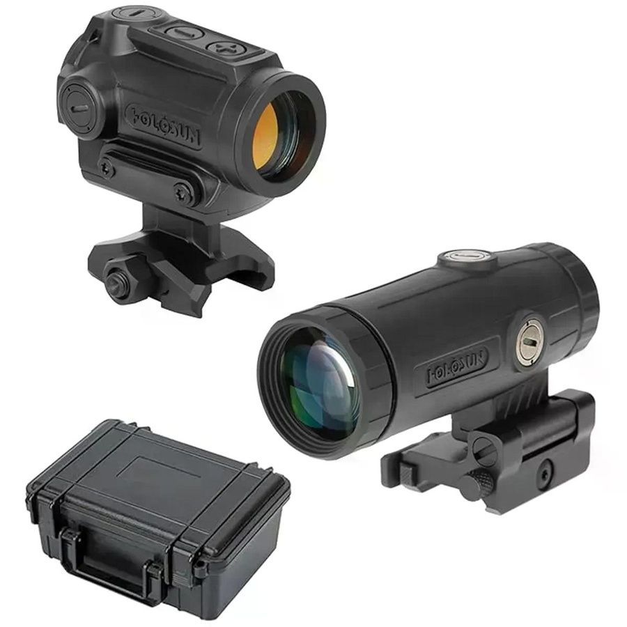 Коллиматорный прицел Holosun ARO-RD2 + увеличитель Holosun HM3X (Combo Set) фото