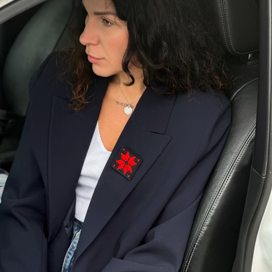 Шеврон "Вышиванка" с СЕРТЕФИКАТОМ фото