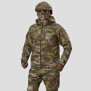 Тактическая зимняя куртка UATAC Multicam Ripstop Climashield Apex 136 фото